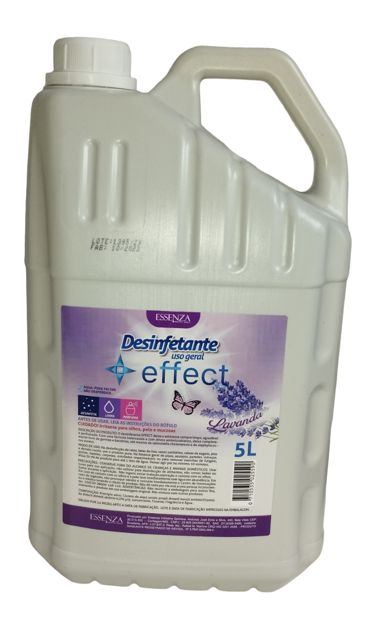 imagem produto Desinfetante 5L lavanda - Effect R$8,99