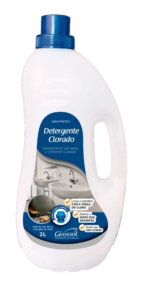 imagem produto detergente clorado 2l - GIRASSOL R$32,50